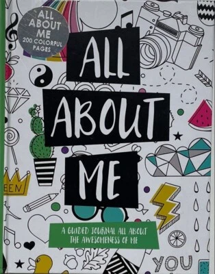C. R. Gibson "All About Me" Full-Color Interior Notebook Guided Journal - Image 1 of 4