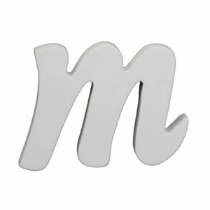 Splosh Wooden Small White Letter M - Picture 1 of 1