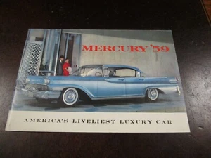1959 Mercury dealer brochure 32 pages - Picture 1 of 2