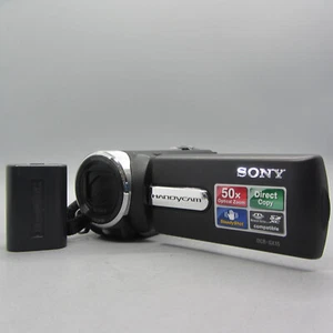 Sony Handycam DCR-SX15E Handheld Hard Drive Camcorder Black Tested - Picture 1 of 9