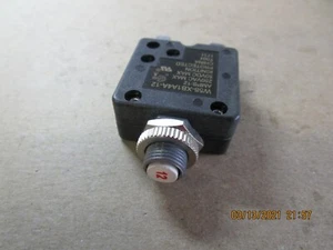 HOLLYMATIC SUPER 54 CIRCUIT BREAKER 12 Amp OEM# 7793 - Picture 1 of 1