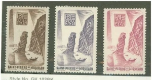 St Pierre und Miquelon #324-326 postfrisch aufklappbar - Bild 1 von 1