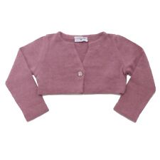 8365AD cardigan bimba girl MONNALISA light burgundy sweater kids