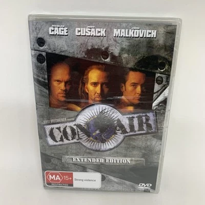 CON AIR *Extended Edition* DVD Region 4 MOVIE Brand New Sealed FREE POSTAGE - Image 1 of 4