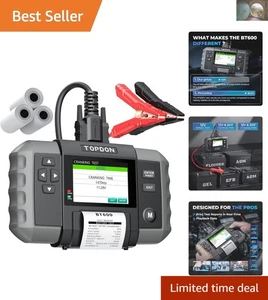 Advanced 12V/24V Battery Tester BT600 with Thermal Printer & Data Playback - Bild 1 von 9