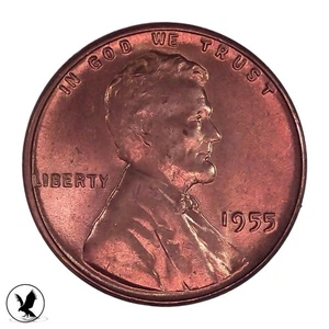 1955 DDO FS-1955-102, Great RED Color! Ready For Grading! - Picture 1 of 2