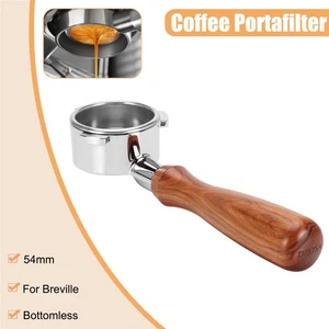 54mm Bottomless Portafiler For Breville BES840XL BES810BSS BES870XL Naked Filter - Bild 1 von 13