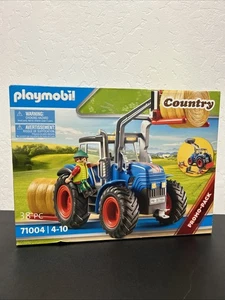 Neu im Karton Playmobil Country Promo Pack #71004 blauer Traktor Heuballen Figur 38 Teile - Bild 1 von 5
