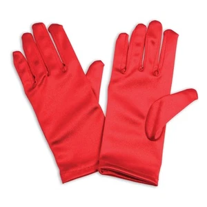 Bristol Novelty Kinder Handschuhe in Satin-Optik, 1 Paar Einheitsgröße Rot - Bild 1 von 3