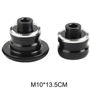 1 Paio 10*135mm Mozzo Posteriore Bici Sgancio Rapido Asse Passante Adattatore Convertitore Tappo Finale - Foto 1 di 12