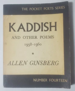 Kaddish & other poems Allen Ginsberg 1961 edition 9th Printing Vintage Beatnik - Picture 1 of 9