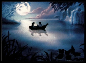 Arielle & Eric 1991 Pro Set The Little Mermaid #63 Raw Card - Bild 1 von 2