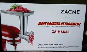Zacme Meat Grinder Attachment For Meat And Sausage Stuffer - Picture 1 of 4