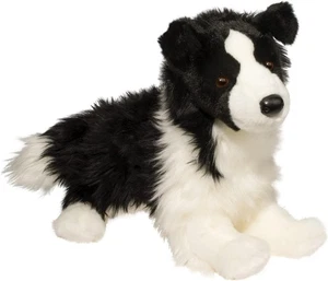Chase Border Collie Plüschtier 16 Zoll schwarz-weiß Hund Kuscheln - Bild 1 von 5