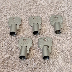 Vintage Taylor 137A Scotsman Tubular Key Blanks Lot Of 5 NOS Locksmith USA - Picture 1 of 5