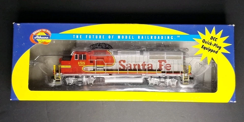 Athearn 91513 HO BNSF Patched GP60M Diesel Locomotive #158 Warbonnet NIB DCC - Image 1 of 4