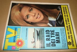 TV SORRISI E CANZONI ANNO XVI 25 18 GIUGNO 1967 SOPHIA LOREN/VESPA/JIMMI FONTANA - Bild 1 von 12