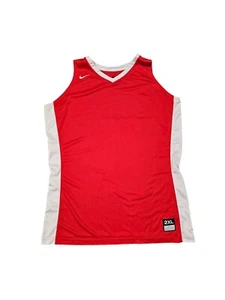 Nike Dri FitWomen's University Red Team Fastbreak Basketball Slvls Jersey sz 2xl - Picture 1 of 7