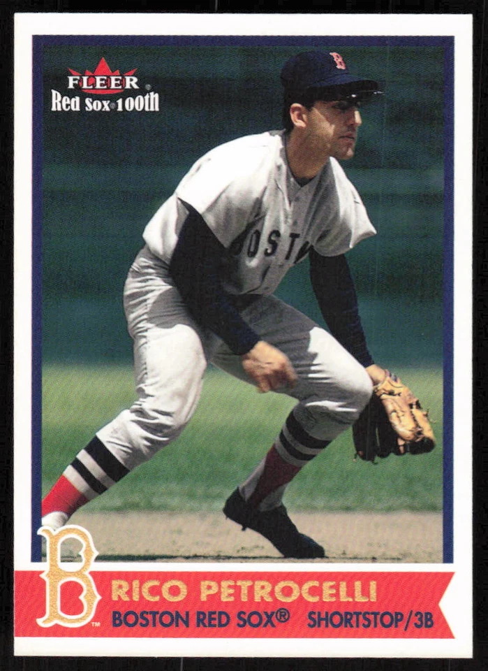 2001 Fleer Boston Red Sox 100th Anniversary #8 Rico Petrocelli  FREE SHIPPING - Image 1 of 2