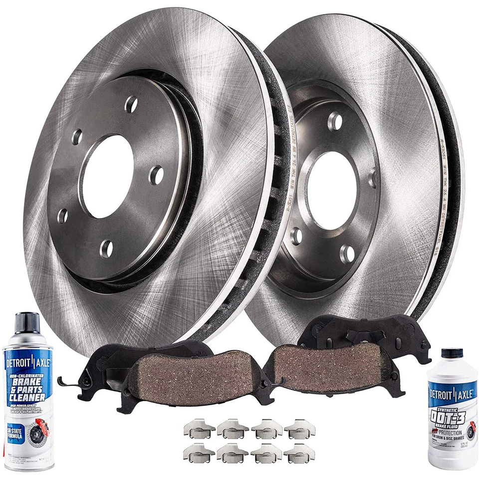 312mm Front Brake Rotors + Ceramic Pads for 2010 - 2013 BMW 328Xi 328i xDrive - Image 1 of 1