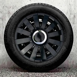 Set of 4x14 inch Wheel Trims to fit Vw Polo Golf Lupo Fox + free stickers - Picture 1 of 4