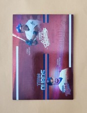 2005 Absolute Memorabilia Spectrum /100 Torii Hunter Johan Santana Team Quads SP