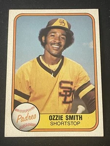 1981 Fleer #488 Ozzie Smith - Picture 1 of 2
