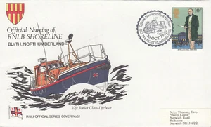 (134154) RNLI 51 RNLB Shoreline GB Cover Blyth Northumberland 1979 - Picture 1 of 1