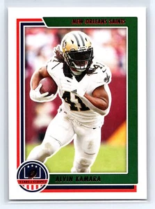 2021 Panini Chronicles Alvin Kamara #STS-AKA Stars and Stripes Saints - Picture 1 of 2
