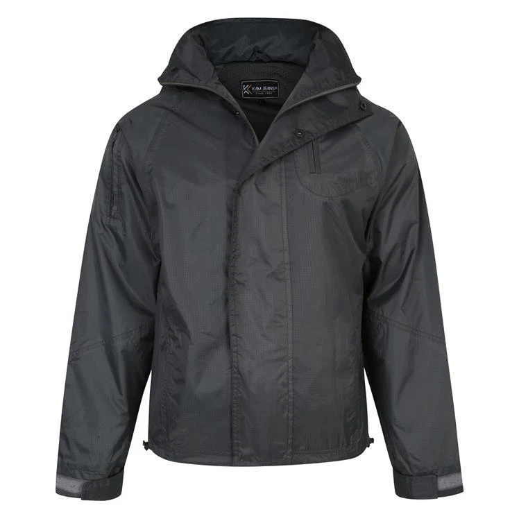 KAM SLATE GREY  WATERPROOF COAT/JACKET 2XL3XL4XL5XL6XL7XL8XL - Image 1 of 1