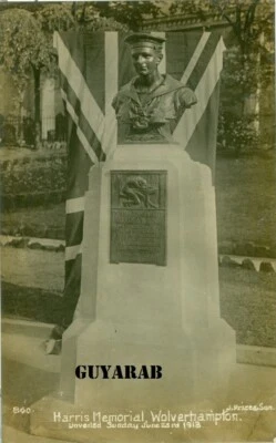 Harris Memorial, Wolverhampton. Unveiled Sunday June 23rd 1918 RP - Image 1 of 2