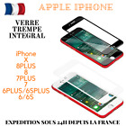 iPhone X/8/+/7/6/S Vitre Verre Trempe 3D Film Protection Ecran 100% Intégral