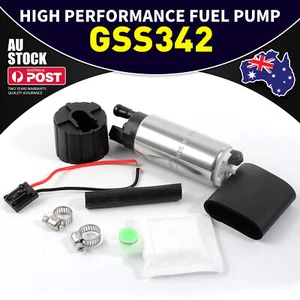 255 lph Fuel Pump GSS342 GENUINE Falcon EB ED EF EL R33 R34 S13 S14 WRX - Picture 1 of 8