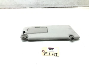 2011-2020 INFINITI QX56 QX80 RIGHT PASS FRONT SUN VISOR W/ MIRROR & LIGHT OEM - Picture 1 of 9