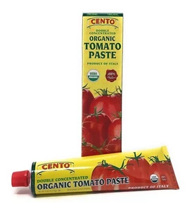 1 Cento 100 % ITALIENISCHE TOMATENPASTE doppelt konzentriert 1 Packung 4,56 Unzen (130 g) Tube - Bild 1 von 2