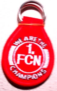 Schlüsselanhänger Filz 1.FC Nürnberg We are the Champions Fussball Fanartikel - Bild 1 von 1