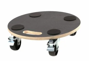 Rollbrett Pflanzenroller Transportroller Blumenroller Siebdruck 200kg gebremst - Bild 1 von 6