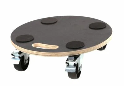 Rollbrett Pflanzenroller Transportroller Blumenroller Siebdruck 200kg gebremst - Bild 1 von 4