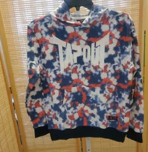 Tapout Boys Youth Hoodie Size 10 12 M Multi Color Long Sleeve Pullover G3409 - Picture 1 of 8