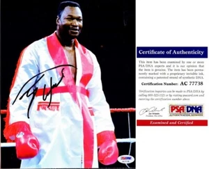 Larry Holmes Signed - Autographed Boxing 8x10 inch Photo Homes + PSA/DNA COA - Picture 1 of 1