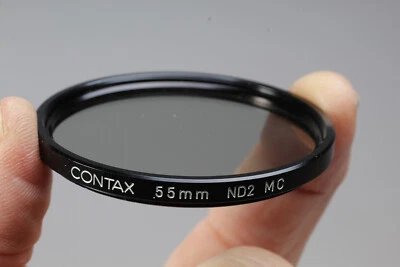 CONTAX 55MM ND2 MC NEUTRAL DENSITY FILTER IN A CONTAX CASE CLEAN GLASS & RING - Image 1 of 2
