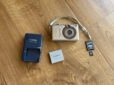 佳能 Powershot SD400 数码 Elph 相机 已测试 工作 - 屏幕损坏 — 第 1/4 张图片