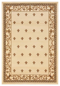 United Weavers Beige Transitional Casual Dotted Area Rug Bordered 2050 11626 - Picture 1 of 10