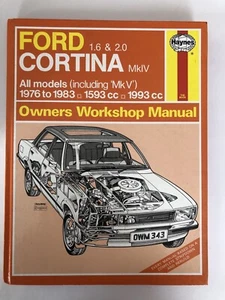 Ford Cortina MK IV, V Haynes Owners Workshop Service Manual 1976 - 1983 - Superb - Picture 1 of 9