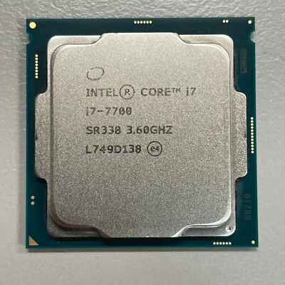 Intel Core i7-7700 CPU 3.60 GHz Up to 4.20 GHz 8MB Cache LGA1151 Processor SR338 - Image 1 of 4