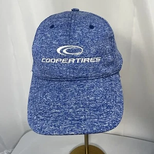 Cooper Tires Blue And White Fabric Cap Hat - Picture 1 of 8