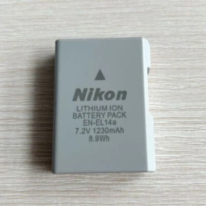 Original Nikon EN-EL14a Battery For D3100 D3200 D3300 D3400 D5100 D5200 D5300 P7 - Picture 1 of 7