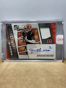 2021 Rookie Phenoms Ja'Marr Chase RPA #16/99!! Sealed Redemption