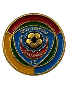 FC ZIMBRU CHISINAU Moldova old Logo PIN BADGE - Picture 1 of 3