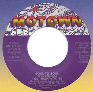 The Temptations Soul To Soul Vinyl Single 7inch Motown - Bild 1 von 1